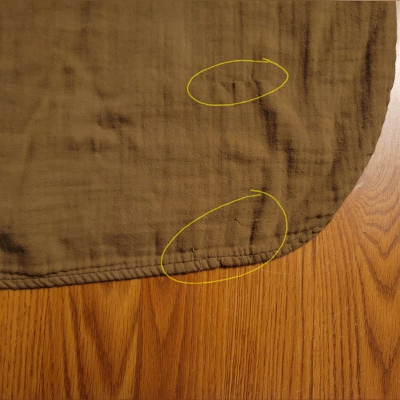 Free People X Cp Shades Marella Double Cloth Buttondown Shirt XS Grn/Vert - Picture 8 of 12